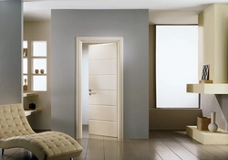 Swing doors to the bedroom photo