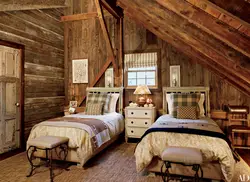 Rustic bedrooms photo interior