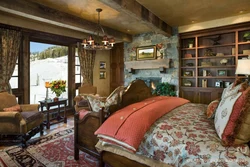 Rustic bedrooms photo interior