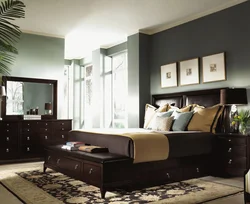 Bedrooms With Dark Furniture Modern Design