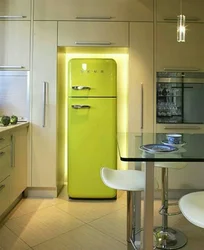 Как установить холодильник на кухне фото