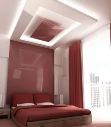 Дизайн потолка для маленькой спальни