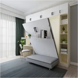 Modern style bedroom design with a sofa instead of a bed