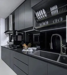 All Black Kitchens See Photos