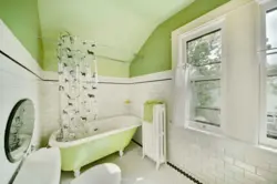Bathroom wall interior