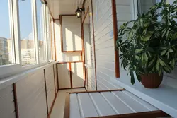 Photo of interior decoration of balconies and loggias photo