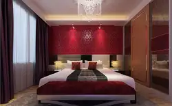 Спальня В Бордовом Цвете Дизайн Фото