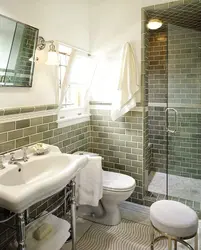 Bathroom tiles and plaster interior