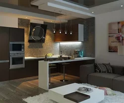 Kitchen and room layout design