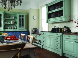 Кухня в стиле ретро фото интерьер