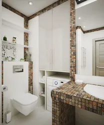 Bathtub in a niche photo design