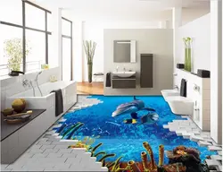 Дизайн наливных полов в квартире