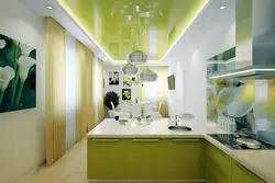 Photo of kitchen suspended ceilings in a modern style