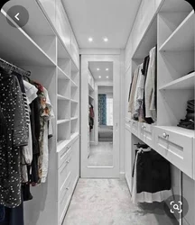 Dressing room 4m2 design
