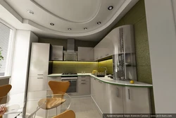 Ceilings kitchen 12 sq m design photo