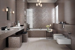 Bathroom design wall tiles