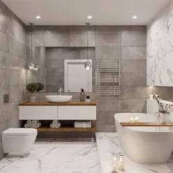 Дизайн ванной комнаты стены кафель