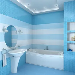 Photo of a bathroom in one color