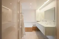Дызайн потолочных свяцілень для ваннага пакоя