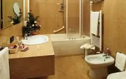 Shared bath and toilet photo