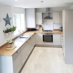 Kitchen layout photo angle