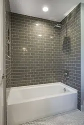 Budget tiles in the bathroom photo