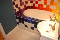 Бюджетная плитка в ванной фото