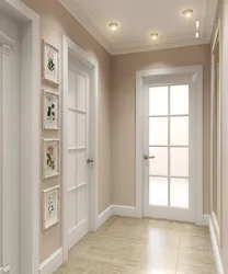 Photo of hallway design with white doors