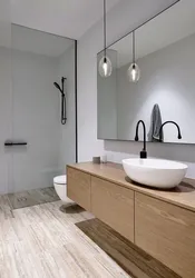 Modern minimalist bath design