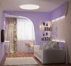 Bedroom design with sofa