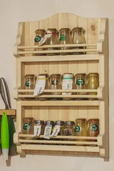 Wall Shelves For The Kitchen Photos In The Interior With Your Own