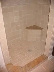 Душевая ванна из плитки фото