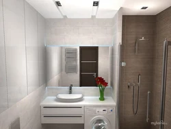 Bathroom design 2 by 2 with shower