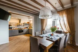 Kitchen dining room interior and all