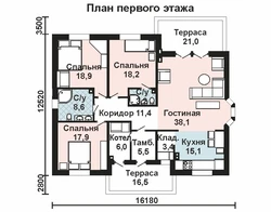 Аднапавярховы Дом З Трыма Спальнямі Да 100 Кв Фота