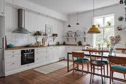 Kitchen in Scandinavian style photo
