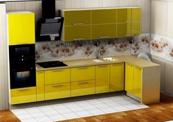 Modern yellow kitchens photos