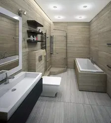 Новый дизайн ванна туалет