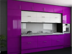 Photo kitchen design for two square meters