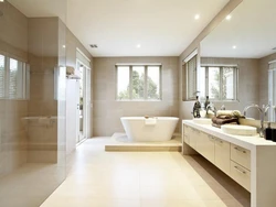 Ванная комната дизайн фото плитка в светлых тонах