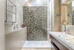 Bathroom design without bathtub photo