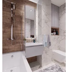 Bathroom Design Wood And Marble