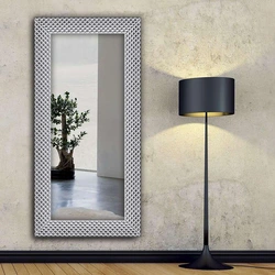 Beautiful mirror in the hallway photo