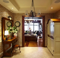 Design to combine the kitchen with the hallway