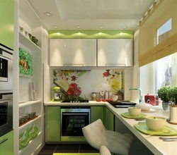 Дизайн интерьера кухни 6 квадратов