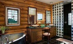 Wooden Bathroom Design Photo