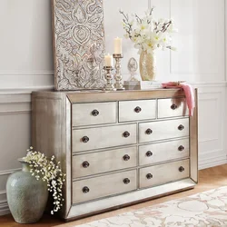 Chest Of Drawers In The Bedroom Photo In The Interior