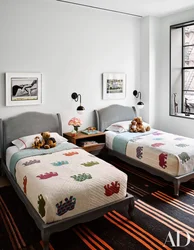 2 Кровати В Одной Спальни Дизайн
