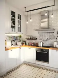 Small Kitchen Design In Scandinavian Style