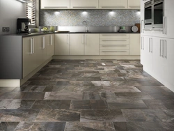 Photo Of Porcelain Stoneware Floors In The Kitchen